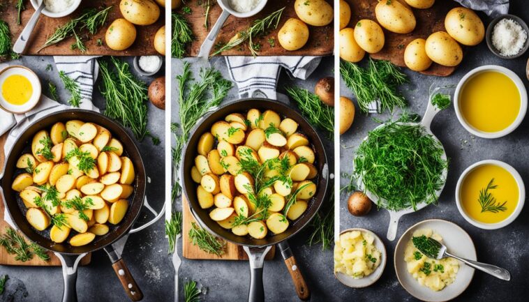 Perfekte Bratkartoffeln aus rohen Kartoffeln