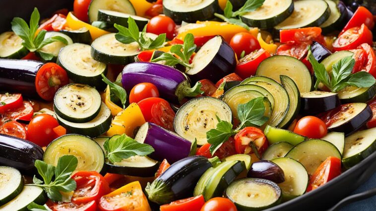 Rezept für Ratatouille Französische Gemüsepfanne