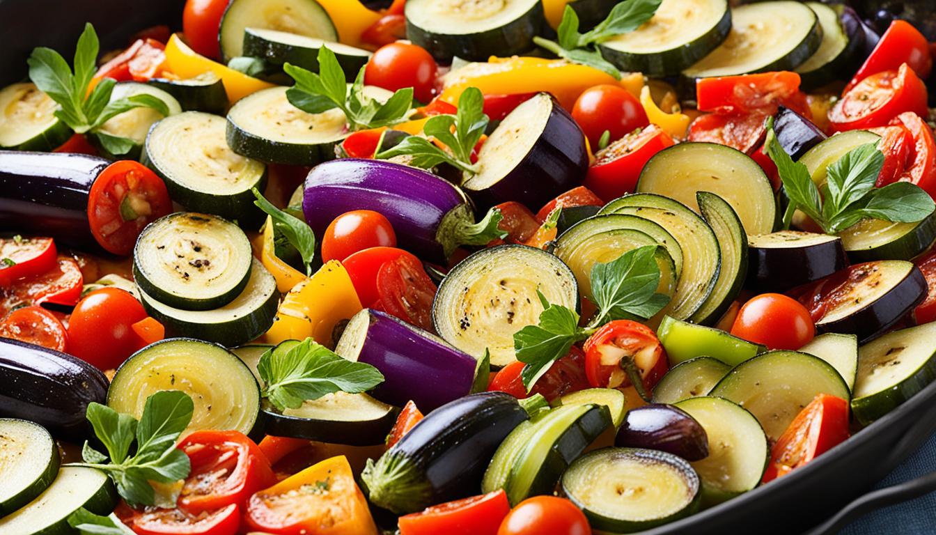 Rezept für Ratatouille Französische Gemüsepfanne