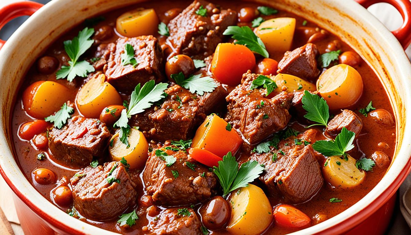 Stifado Grichischer Rindfleischeintopf Rezept