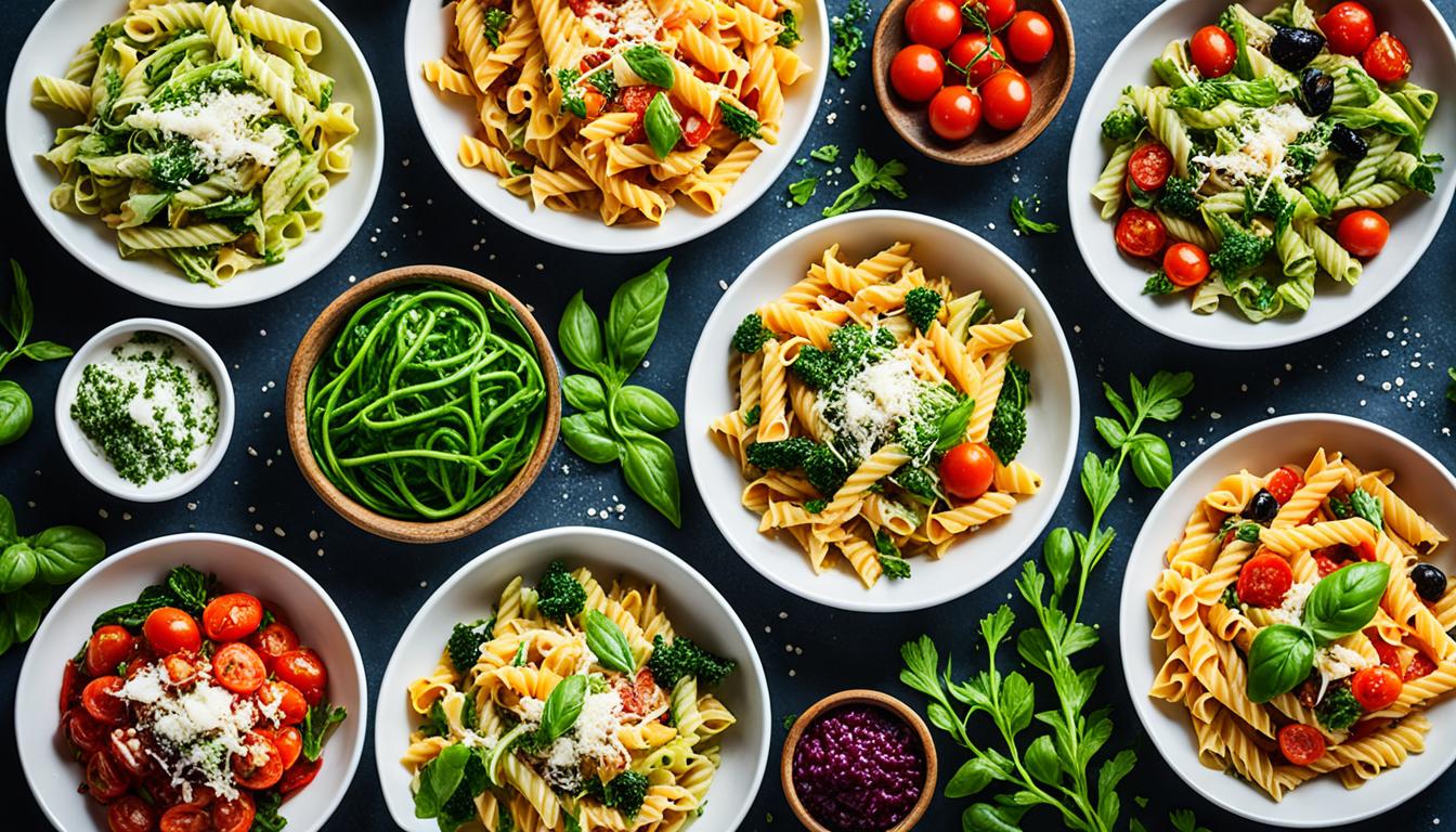 Vegetarische Pastakreationen: Bunte und kreative Pasta-Rezepte ohne Fleisch