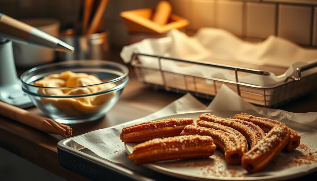 Churros backen