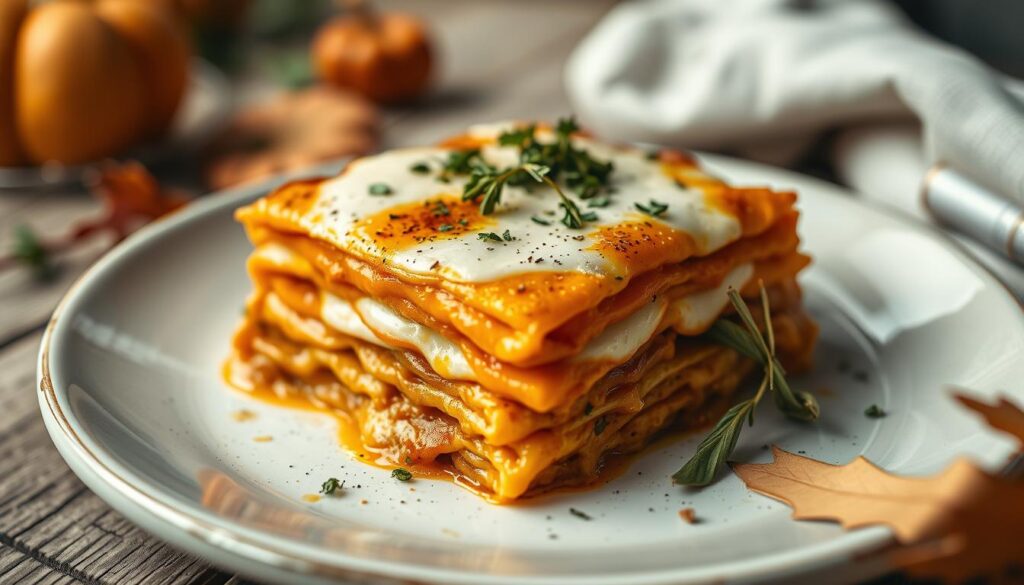 Einfaches Kürbis Lasagne Rezept