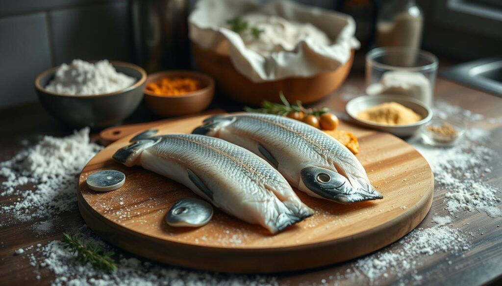 Fischfilets vorbereiten