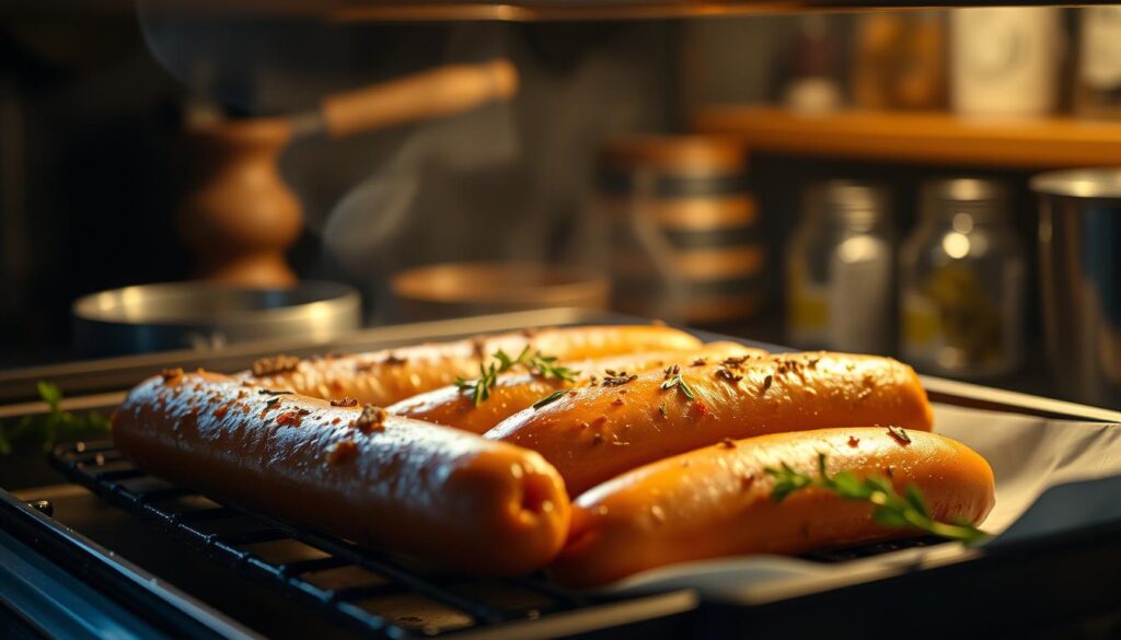 Frikandel im Ofen zubereiten