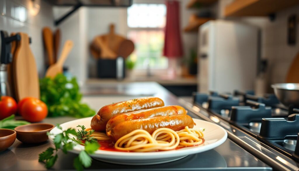 Frikandel zubereiten ohne Friteuse