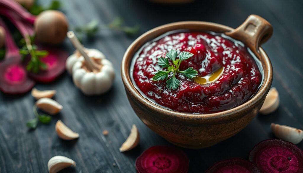 Rote Bete Auflauf Sauce