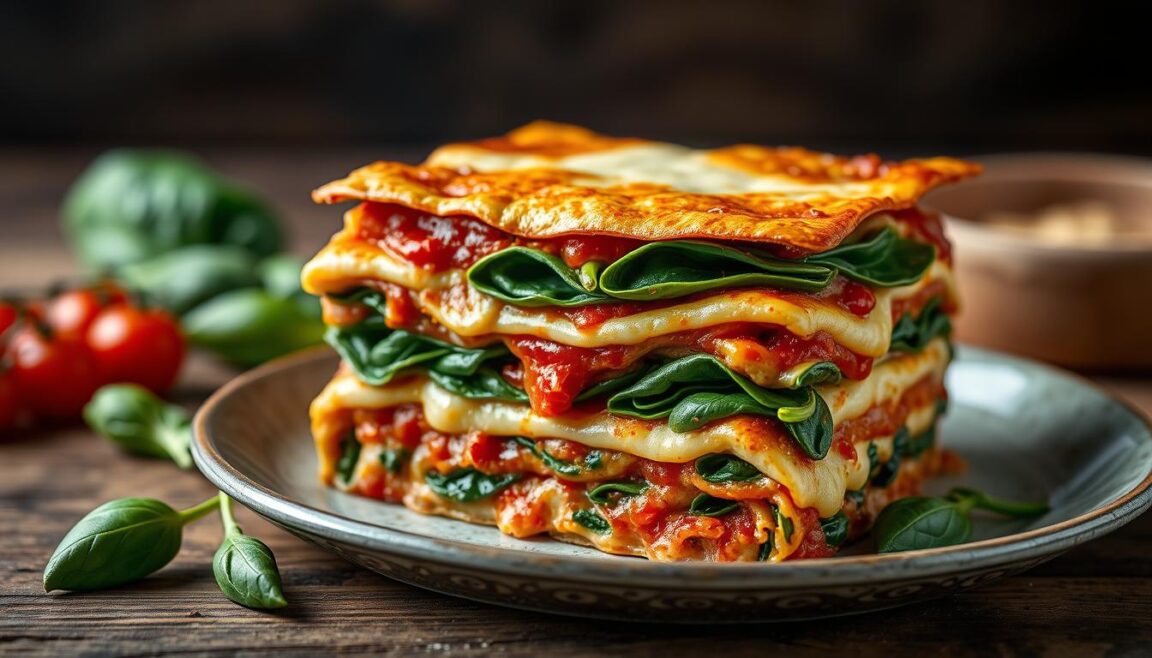 Perfekte Lasagne schichten: Eine Kunstform