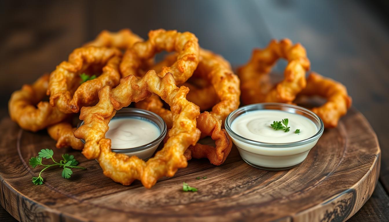 Knusprige Zwiebelringe Ohne Friteuse