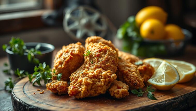 fried chicken ohne friteuse