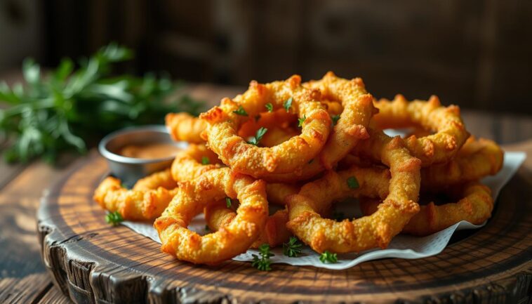 knusprige zwiebelringe ohne friteuse