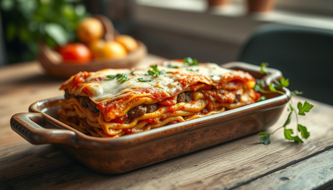 lasagne ohne bechamel