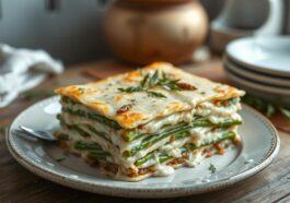 spargel lasagne