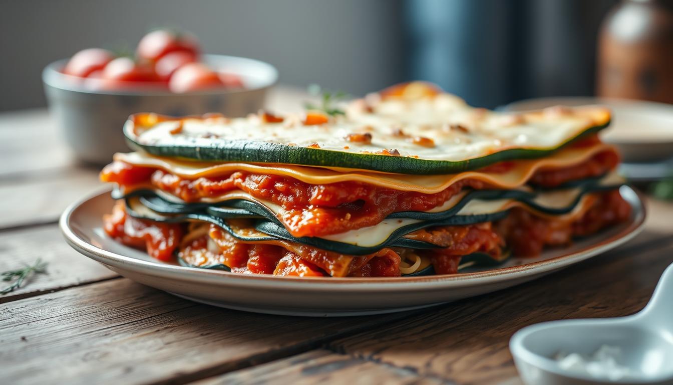 Zucchini Lasagne Rezept - Leicht &amp; Lecker