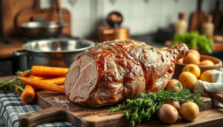 4 kg salzbraten wie lange in den ofen