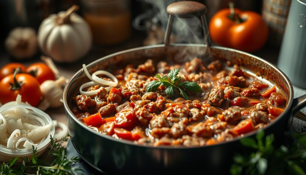 Bolognese-Sauce Zubereitung