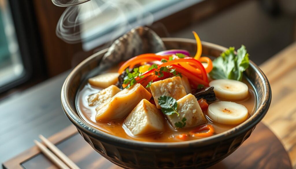 Gesundes Ramen mit Tofu