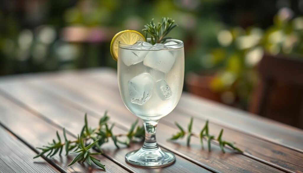 Gin Tonic Serviertemperatur