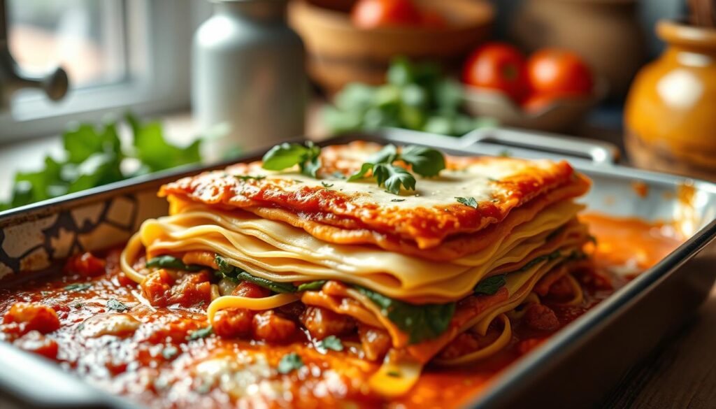 Glutenfreie Lasagne Zubereitung