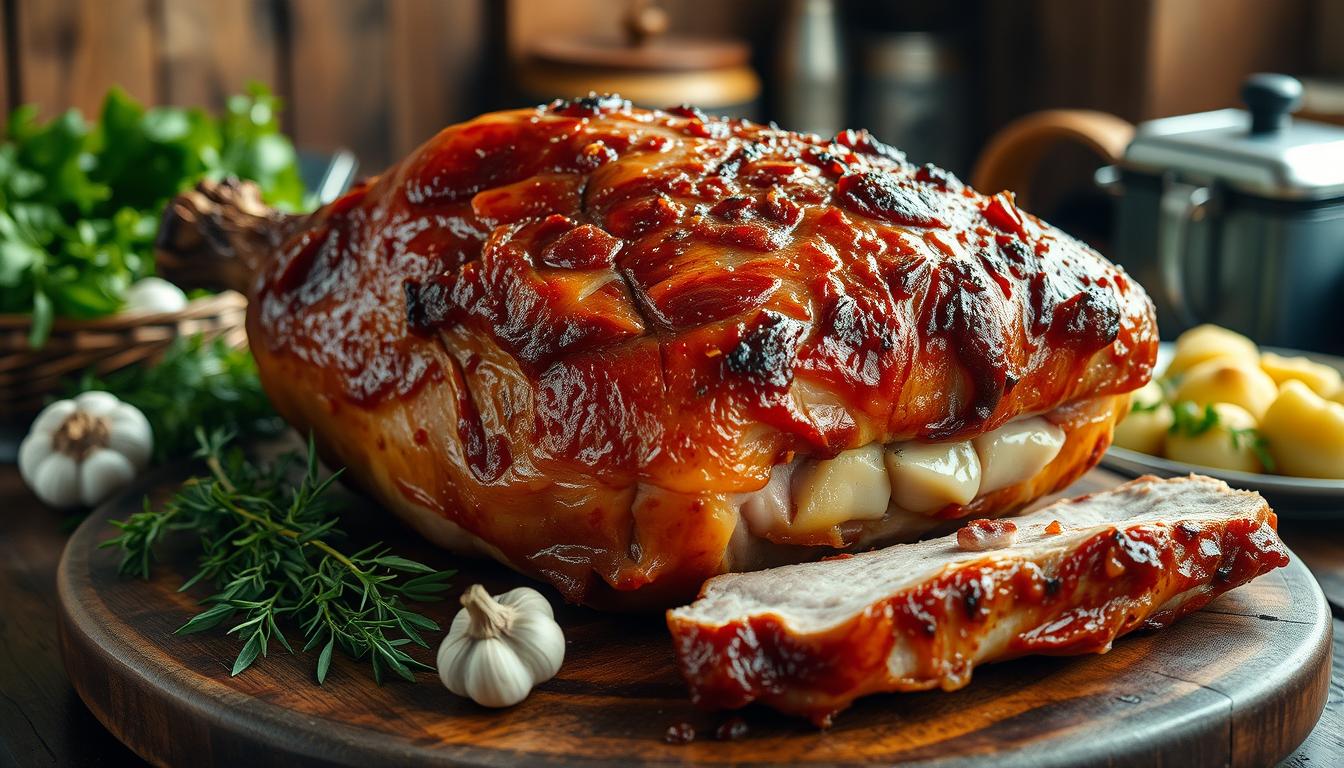 1 Kg Spießbraten Wie Lange Im Ofen Krustenbraten im Ofen: Perfekte Garzeit Guide