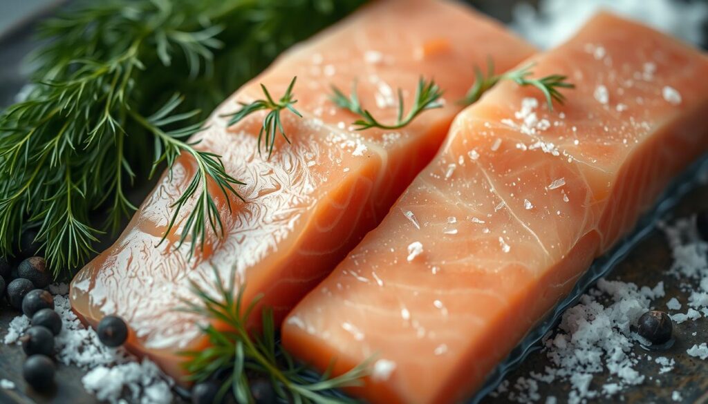 Lachs marinieren