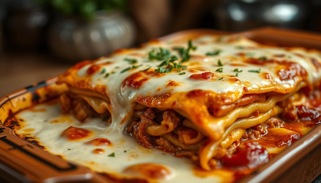 Einfaches Lasagne Rezept mit Crème Fraîche
