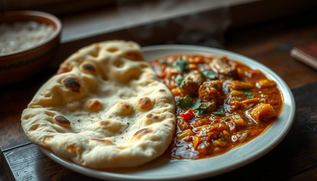 Naan zu Curry