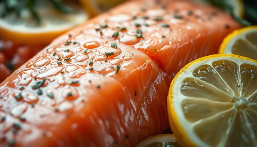 Omega-3-Fettsäuren in Lachs