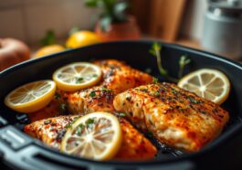 lachs heißluftfritteuse