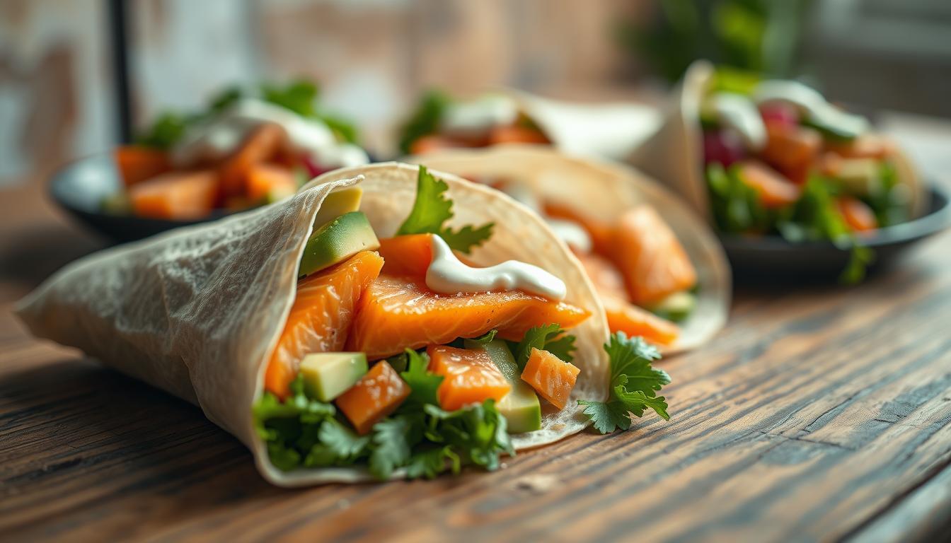 lachs wraps