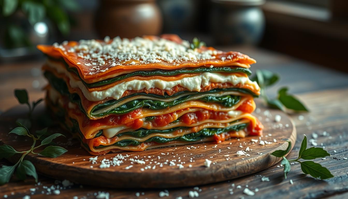 Stilvolle Spinat Lasagne Rezept Einfach Ebenbildnull