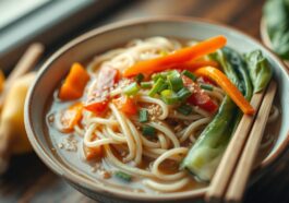 udon noodles rezept vegetarisch