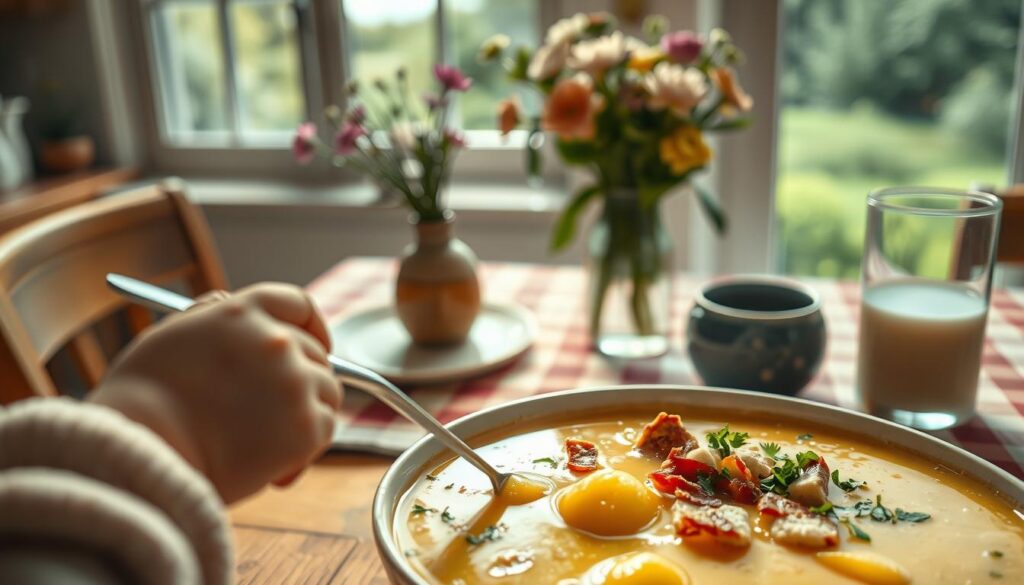 Kartoffelsuppe für Kinder