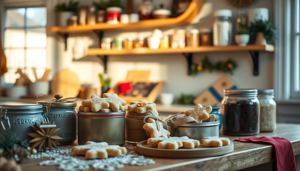 Lebkuchenaufbewahrung