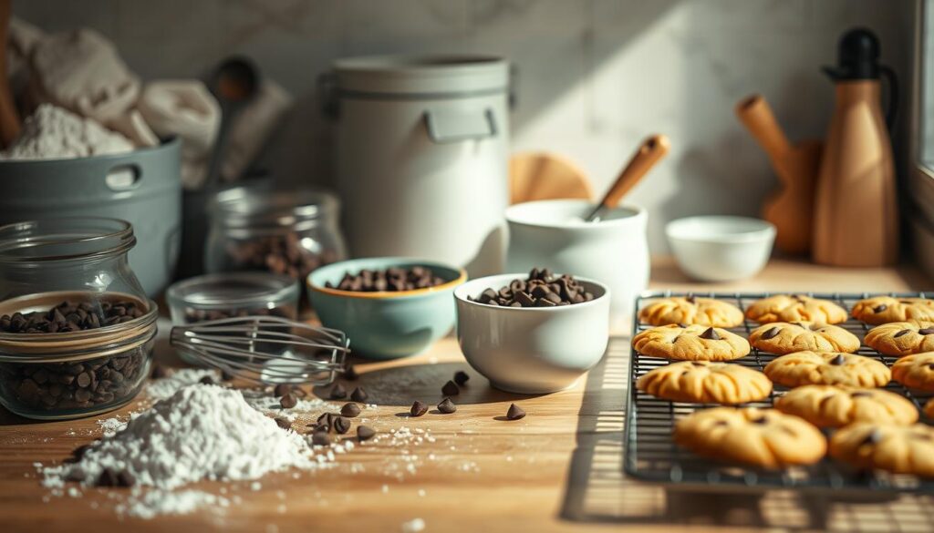 Zubereitung knuspriger Cookies