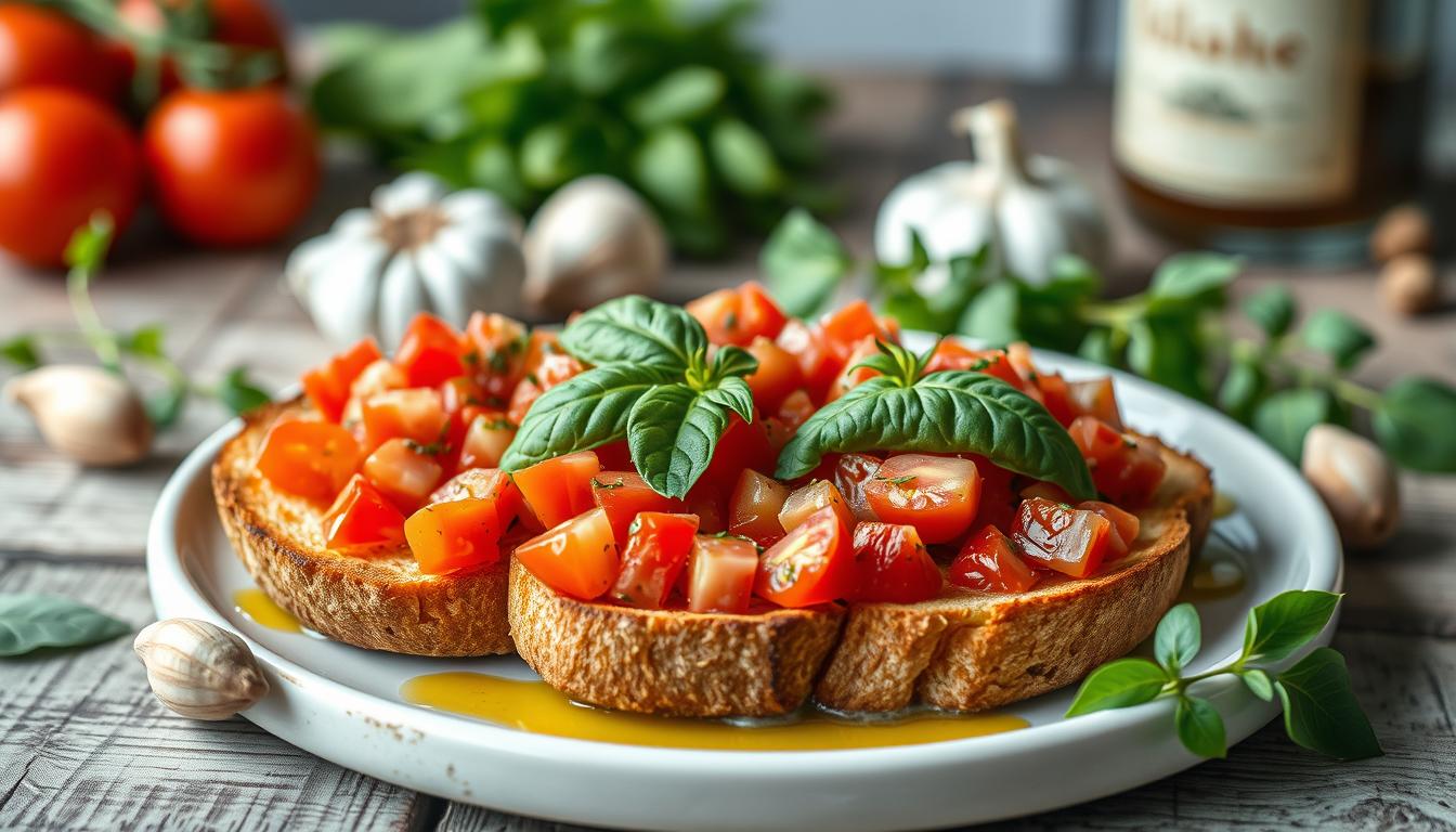 Bruschetta Rezept: Italienische Vorspeise Klassiker Bruschetta Rezept: Italienische Vorspeise Klassiker