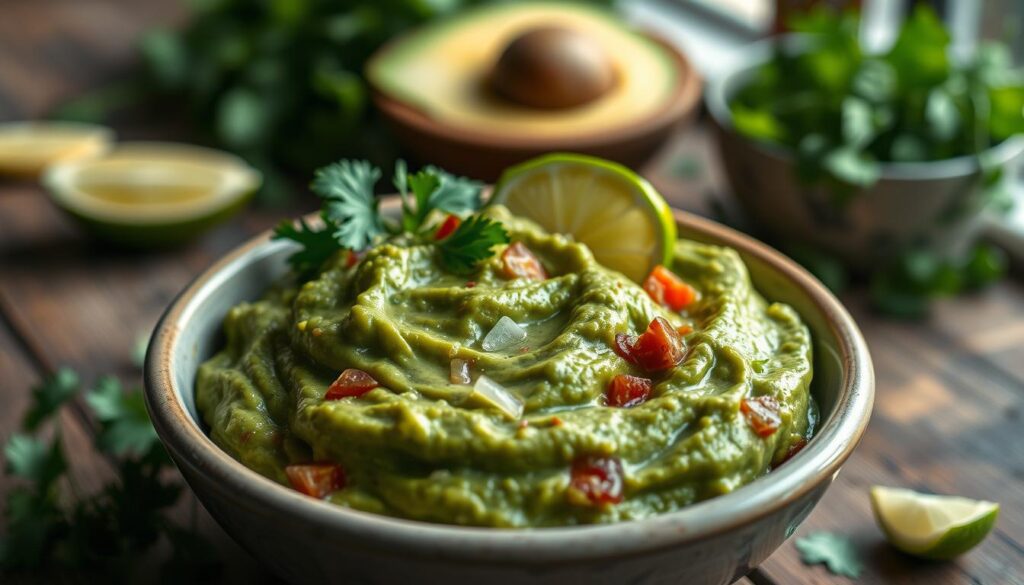 grüne Guacamole