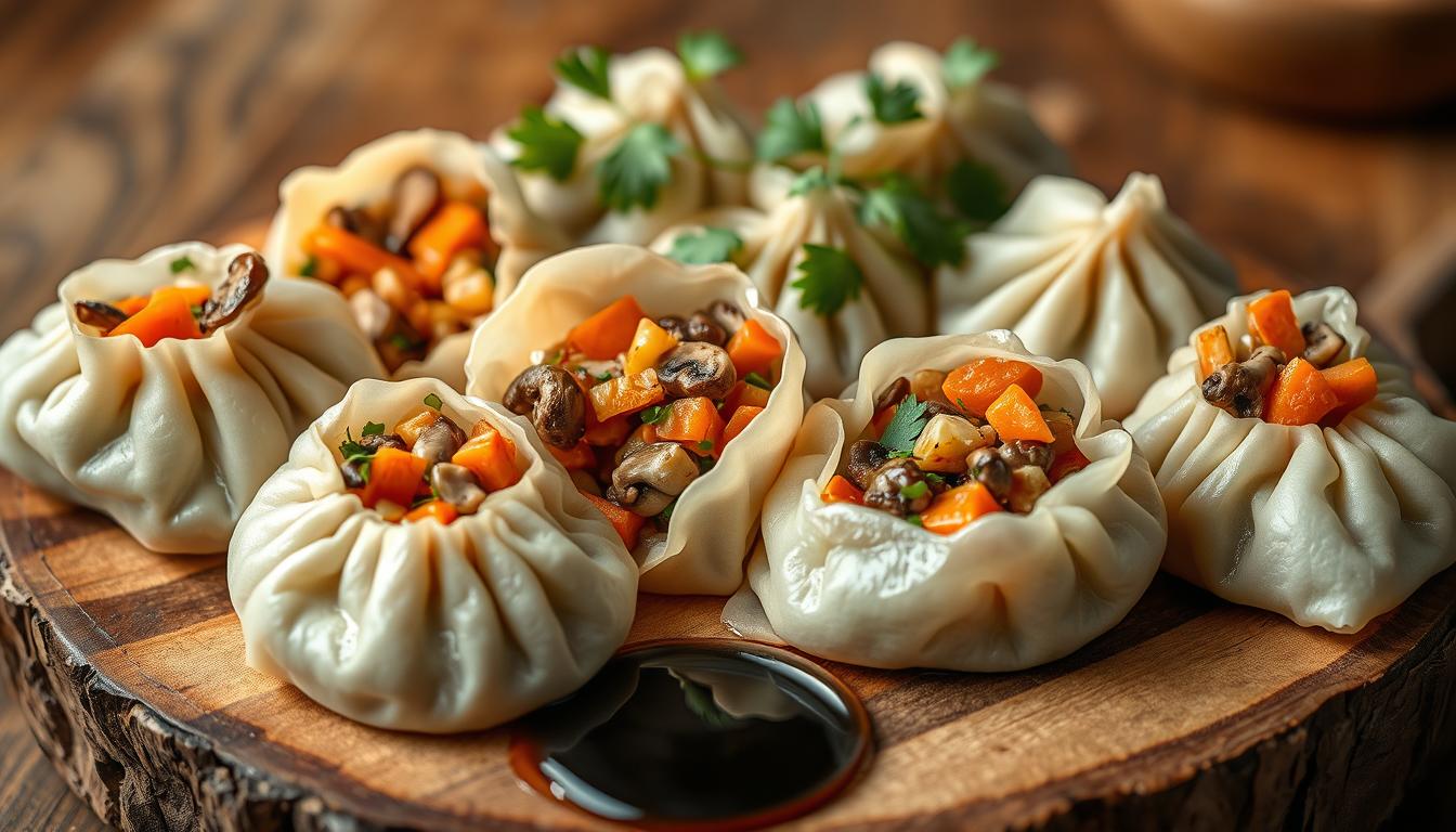 vegetarische dumplings rezept